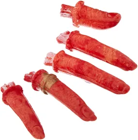 5pc Bloody Finger Set