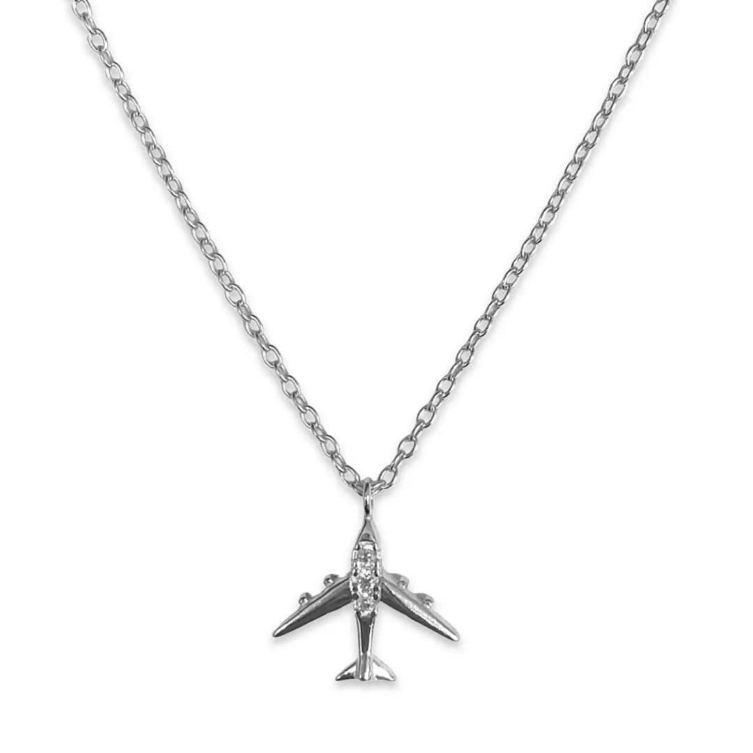 Airplane Necklace