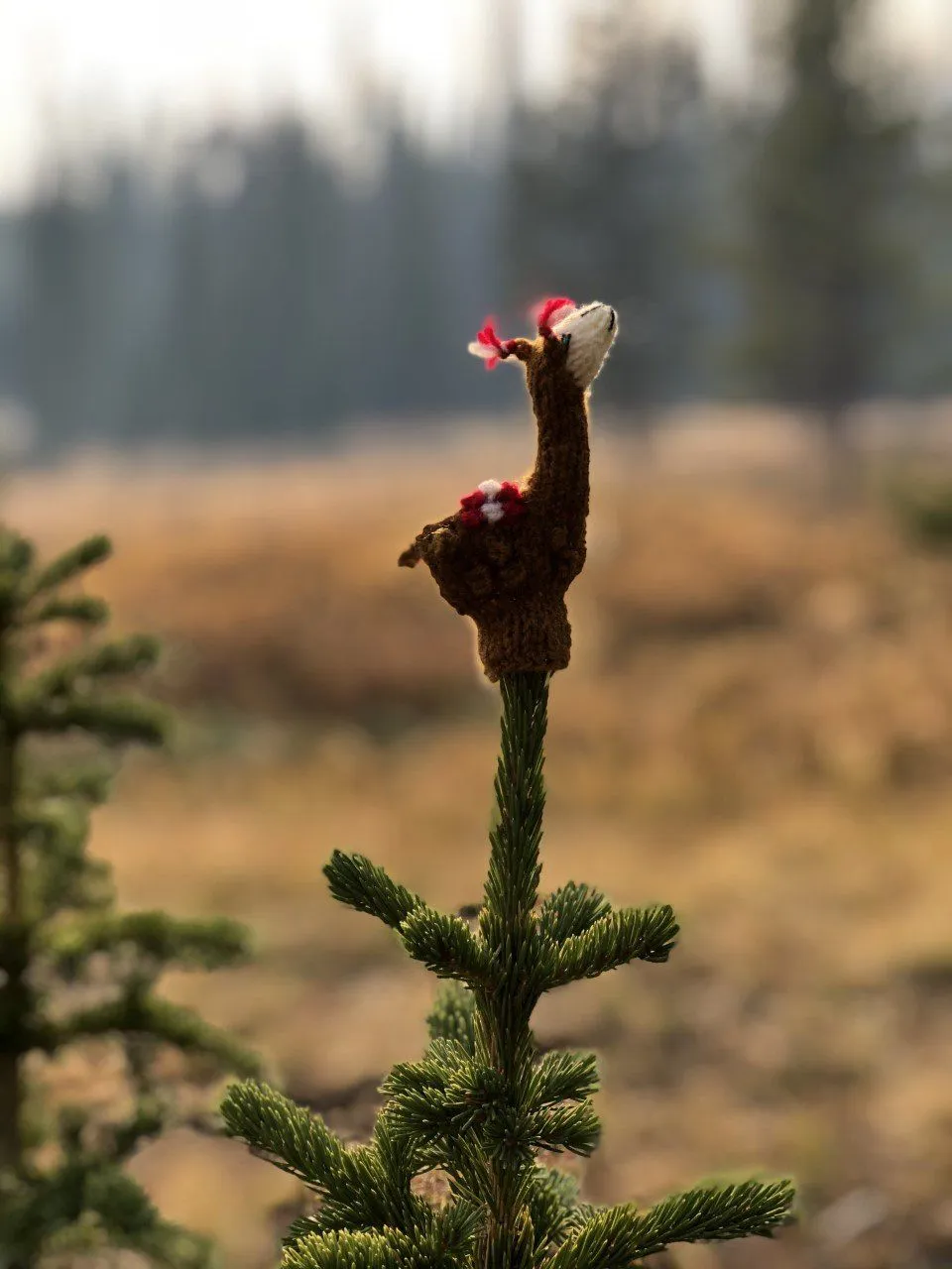 Alpaca Finger Puppet