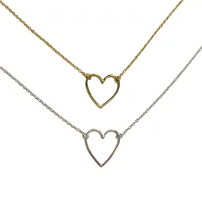 Amore Hollow Necklace