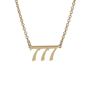 Angel Numbers Necklace