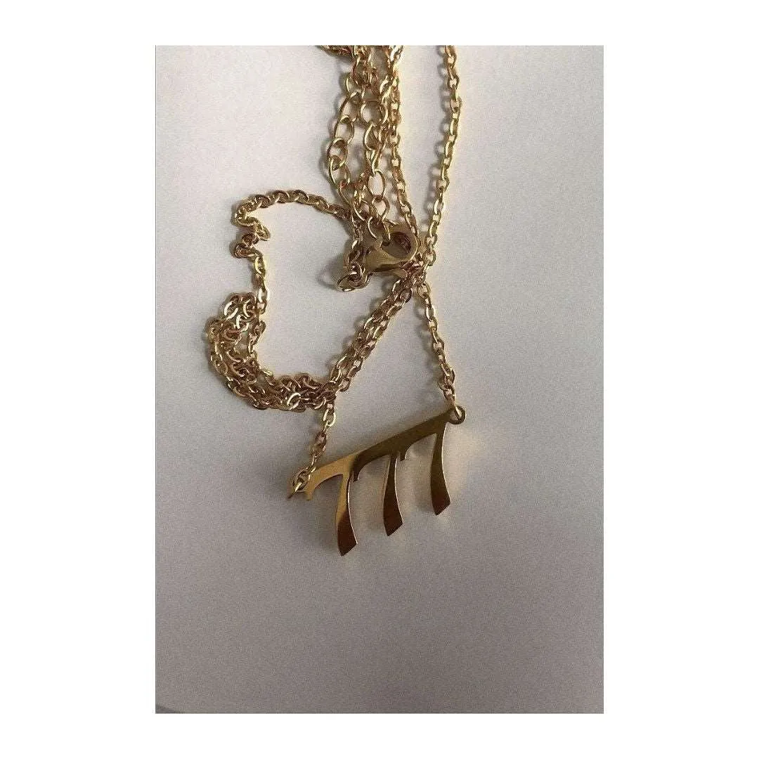 Angel Numbers Necklace