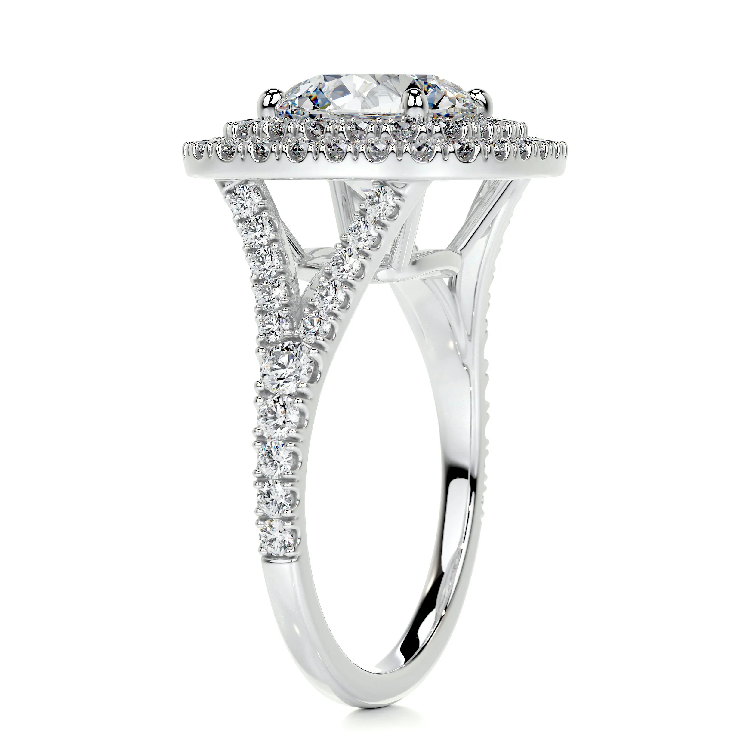 Angela Diamond Engagement Ring -Platinum