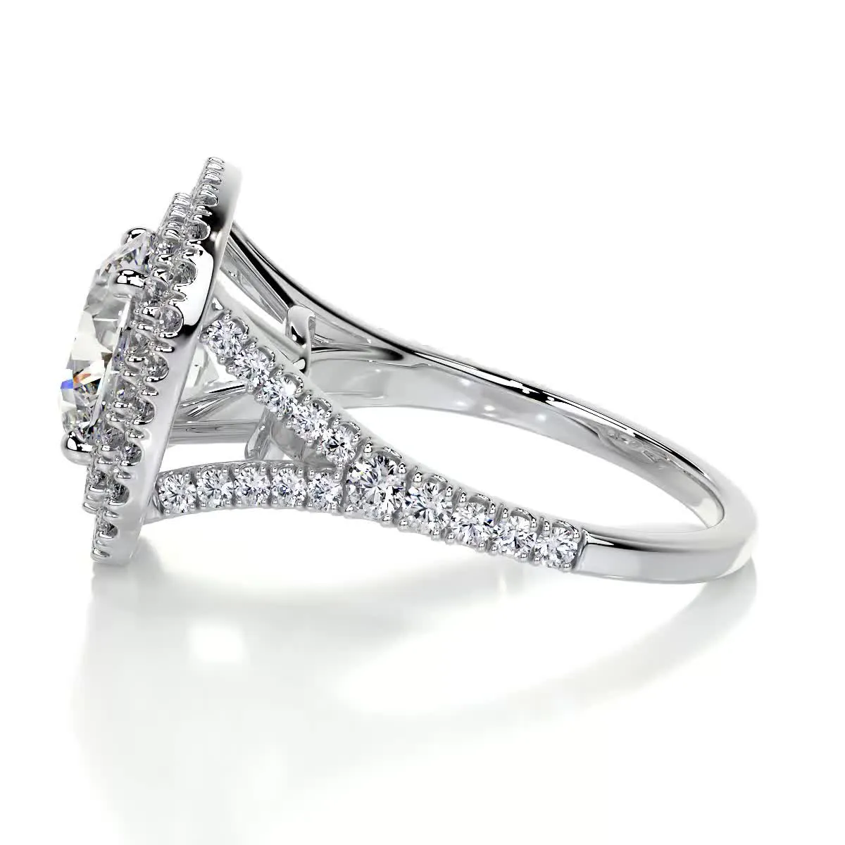 Angela Diamond Engagement Ring -Platinum