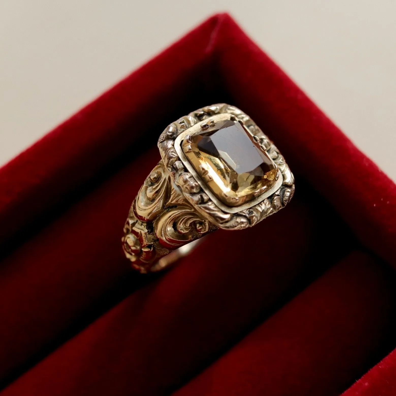 Antique | Edith Georgian Signet Ring