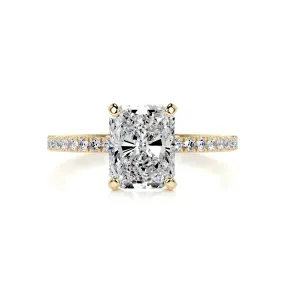 Audrey Diamond Engagement Ring -18K Yellow Gold