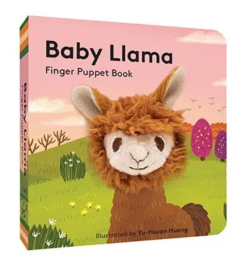 Baby Llama Finger Puppet Book