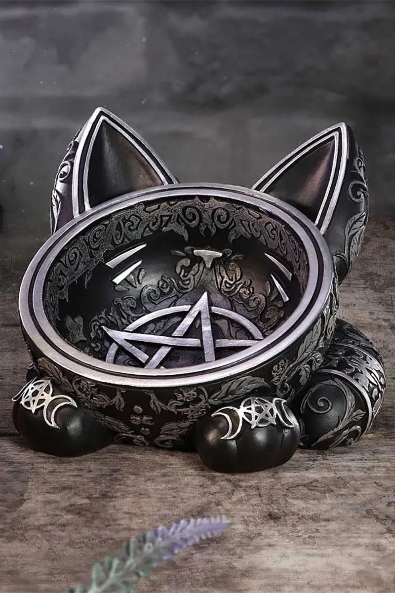 Black Cat Magic Jewelry Holder