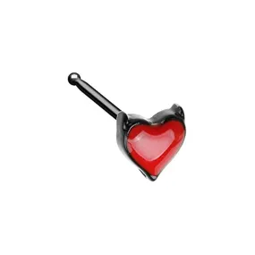 Blacken Devil's Heart WildKlass Nose Stud Ring