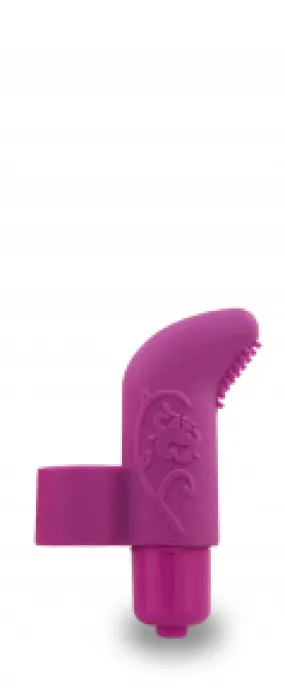 Blush Silicone Finger Vibe Lavender