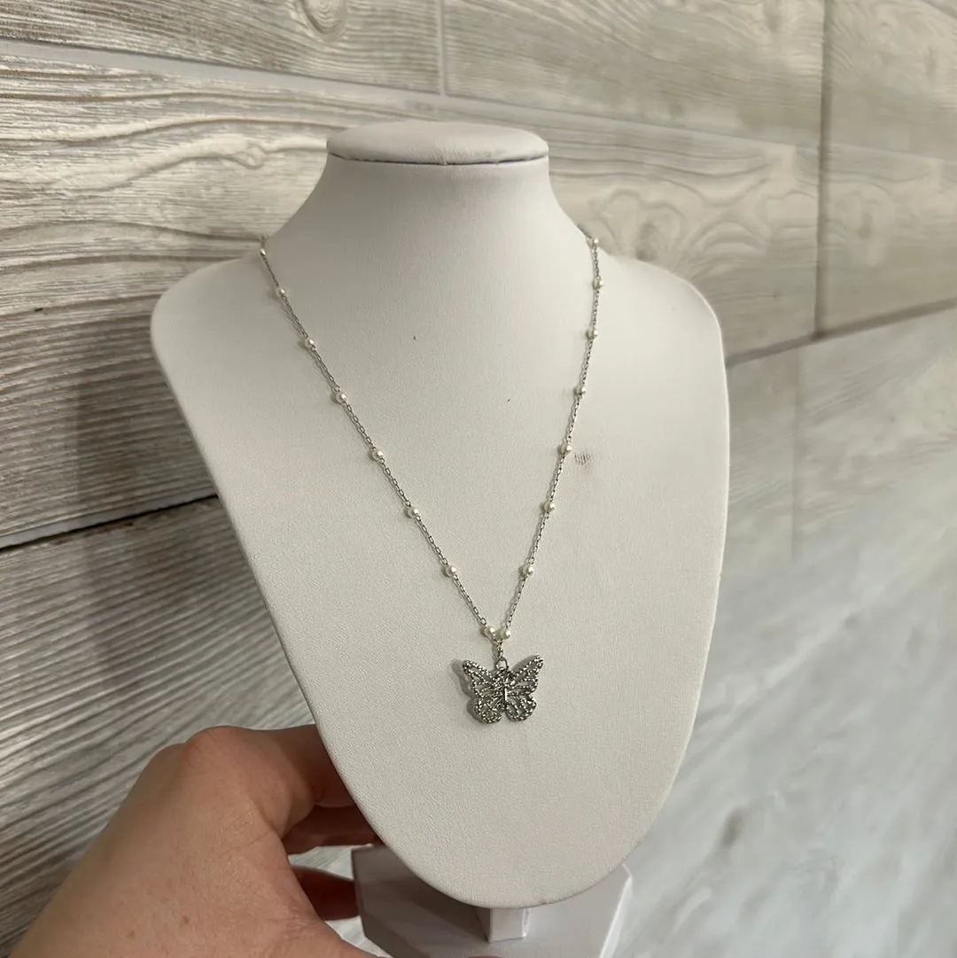 Butterfly Charm Necklace