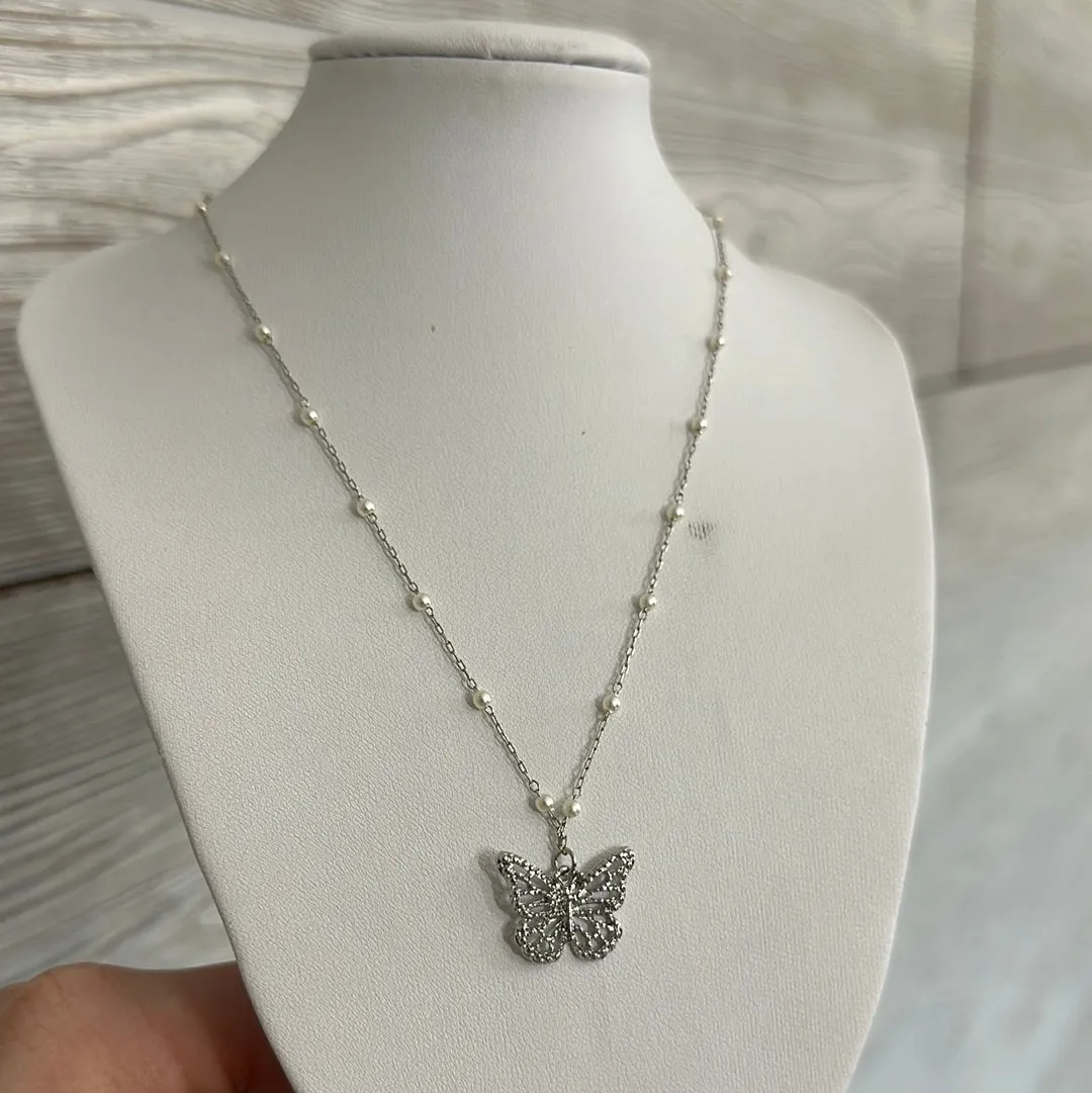 Butterfly Charm Necklace