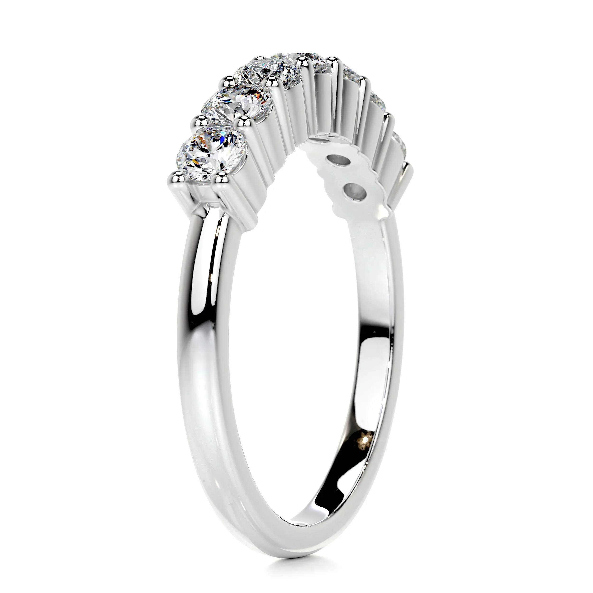 Catherine Diamond Wedding Ring   (0.75 Carat) -Platinum