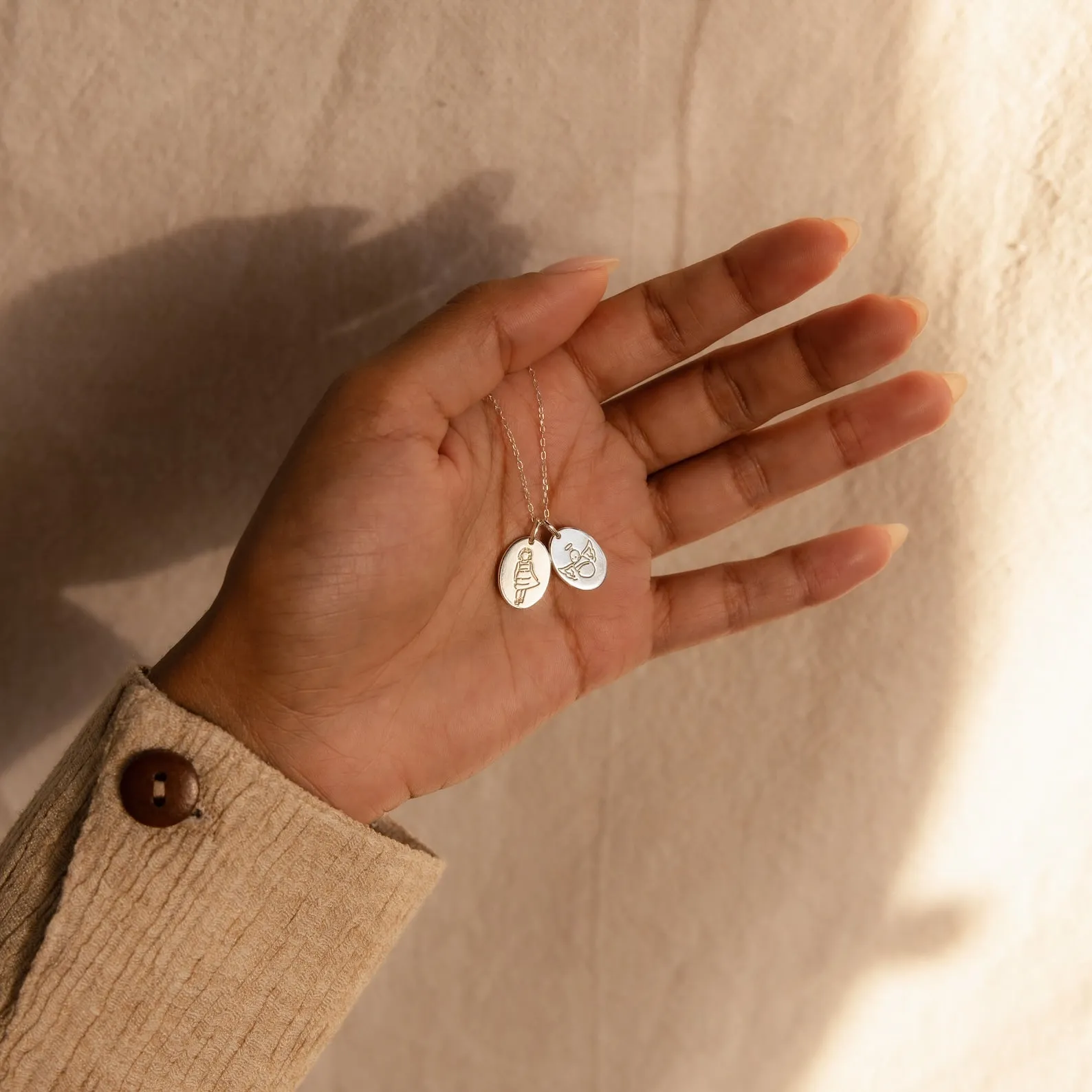 Child Portrait Necklace