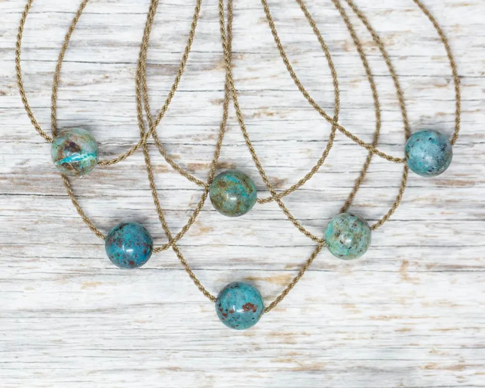 Chrysocolla - Classic Necklace