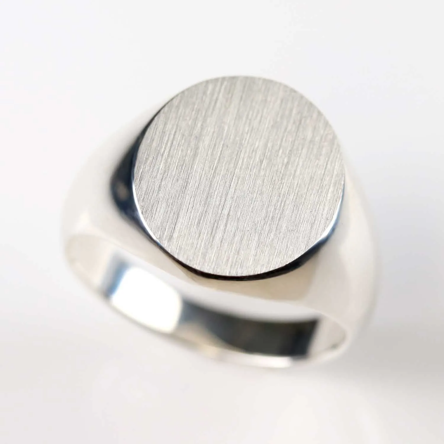 Chunky Oval Signet Ring