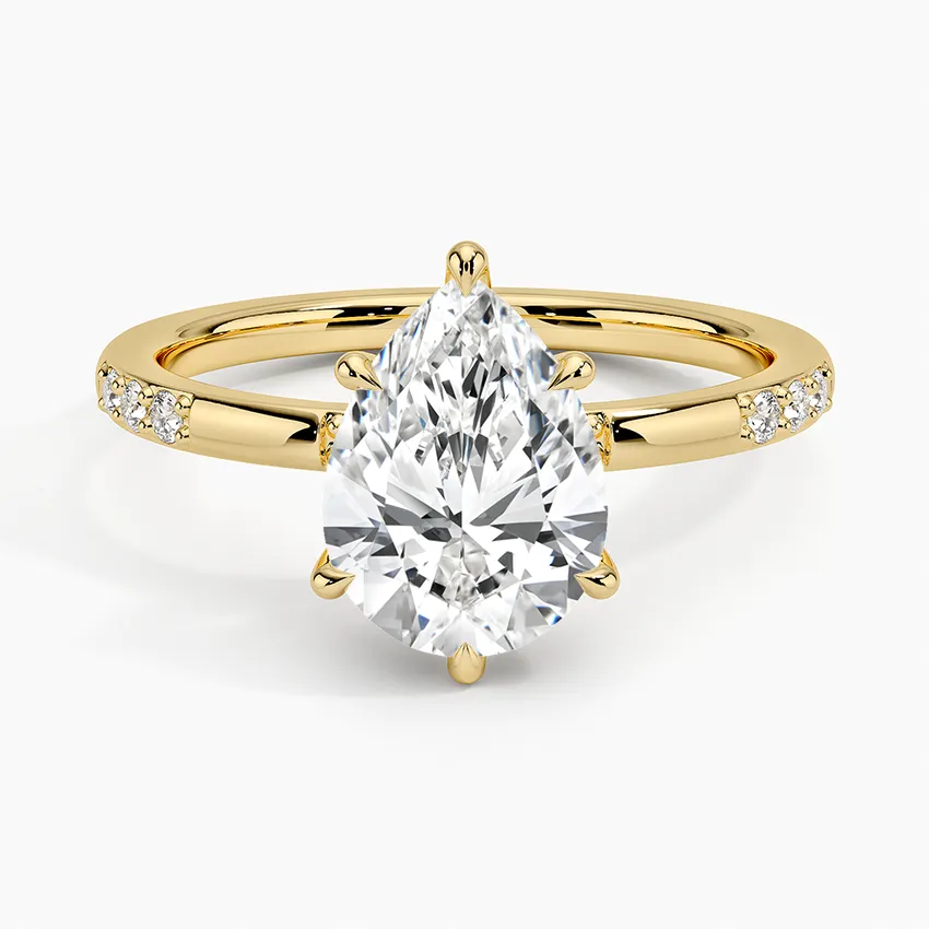 Danica Diamond Engagement Ring [Setting Only] - EC107P