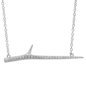 Diamond Thorn Necklace