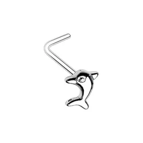 Dolphin Nose L-Shape WildKlass Nose Ring