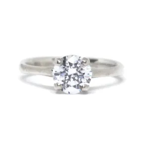 e. scott nuptials... The Woven Tapered Engagement Ring