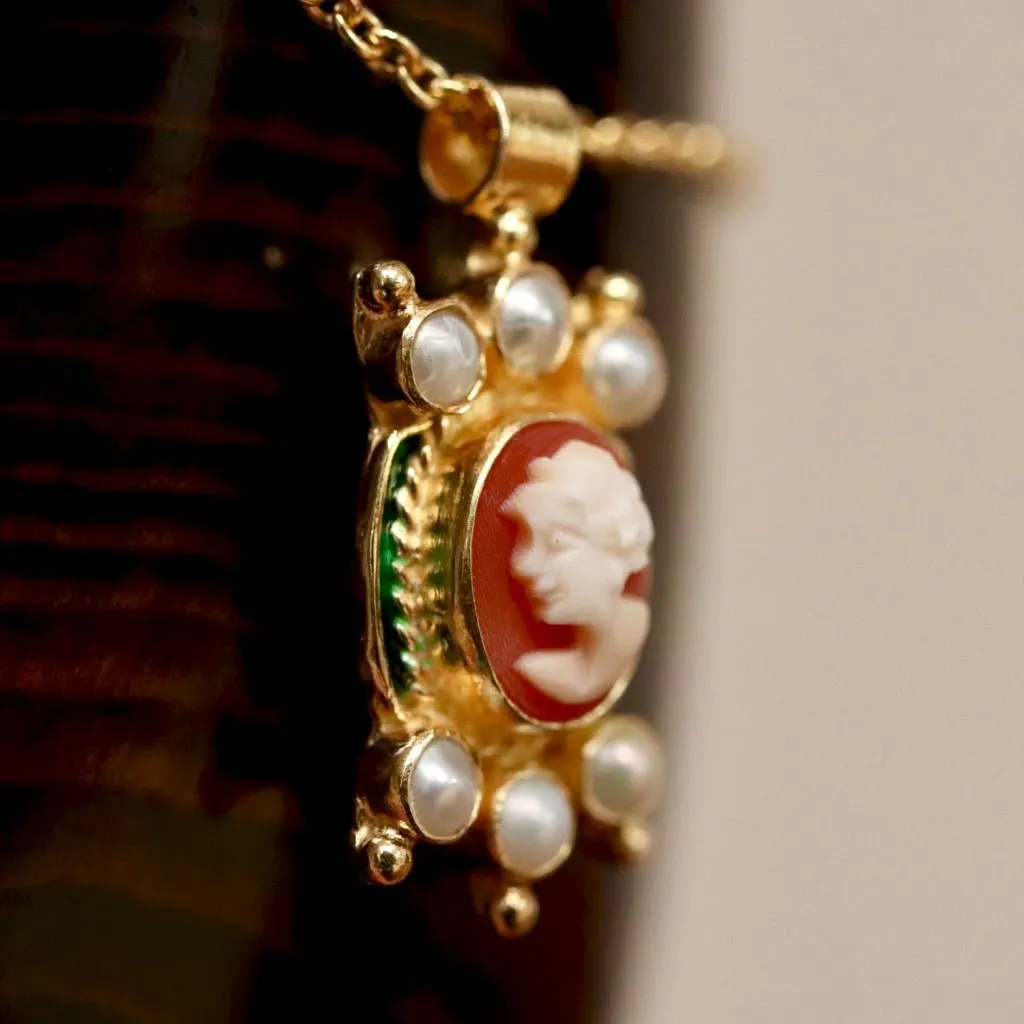 Edwardian Cameo Necklace