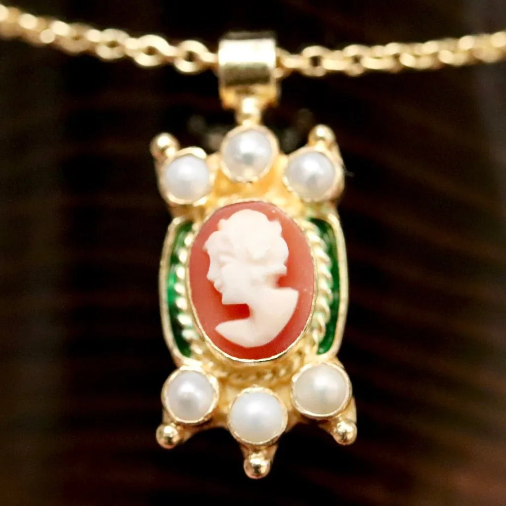 Edwardian Cameo Necklace