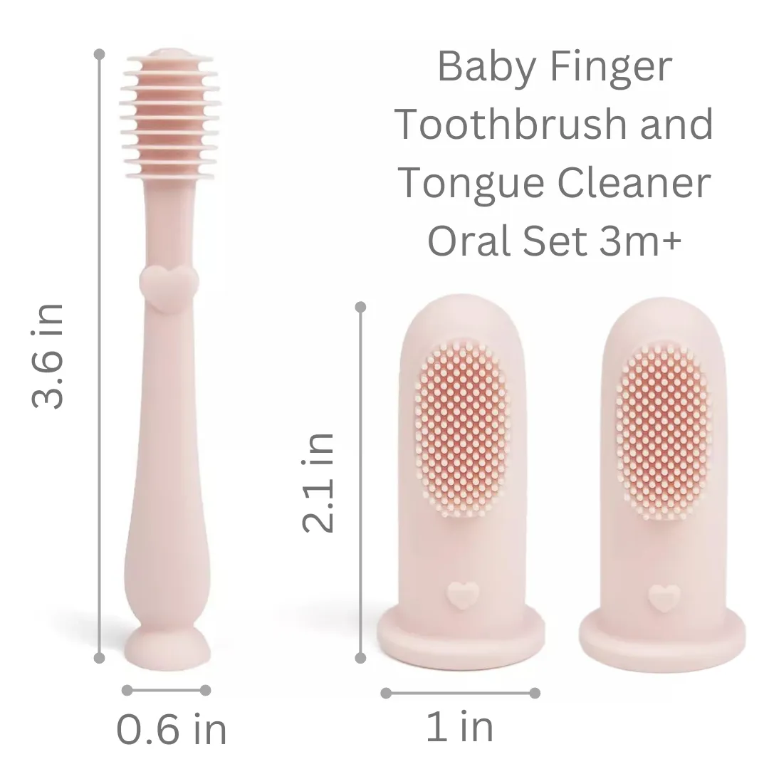 Finger Toothbrush & Tongue Cleaner