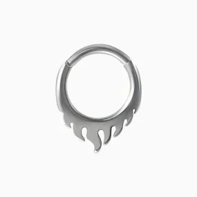 Flame Nose Ring Clicker