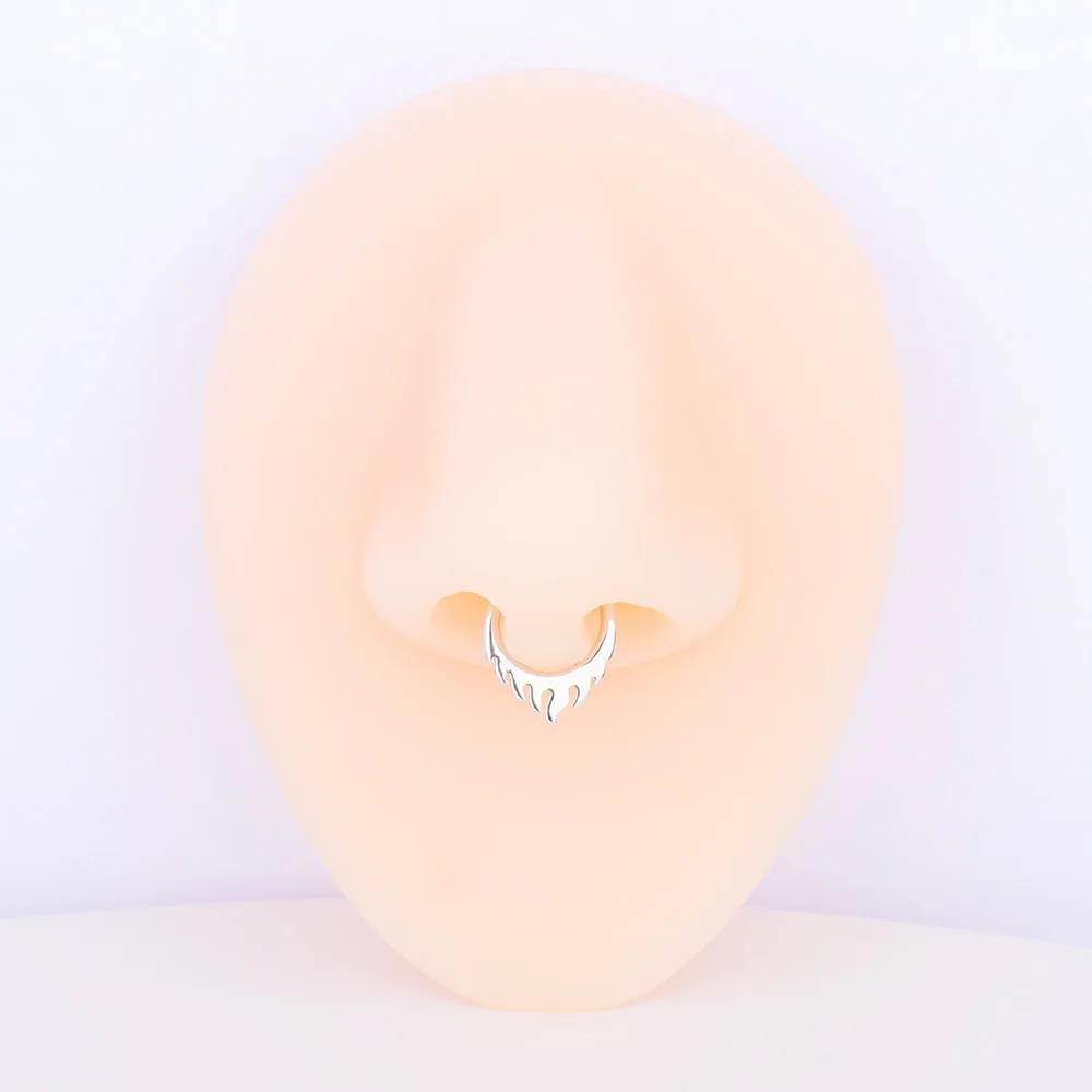 Flame Nose Ring Clicker