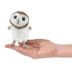 Folkmanis Mini Barn Owl Finger Puppet