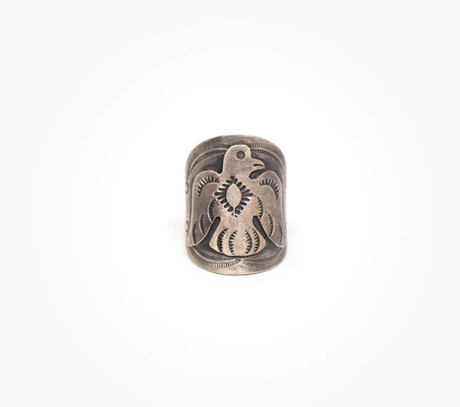 Freebird Ring - Women’s Silver Engraved Jewelry