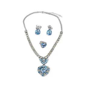 Great Pretenders Jewelry Set - The Marilyn Blue/Silver