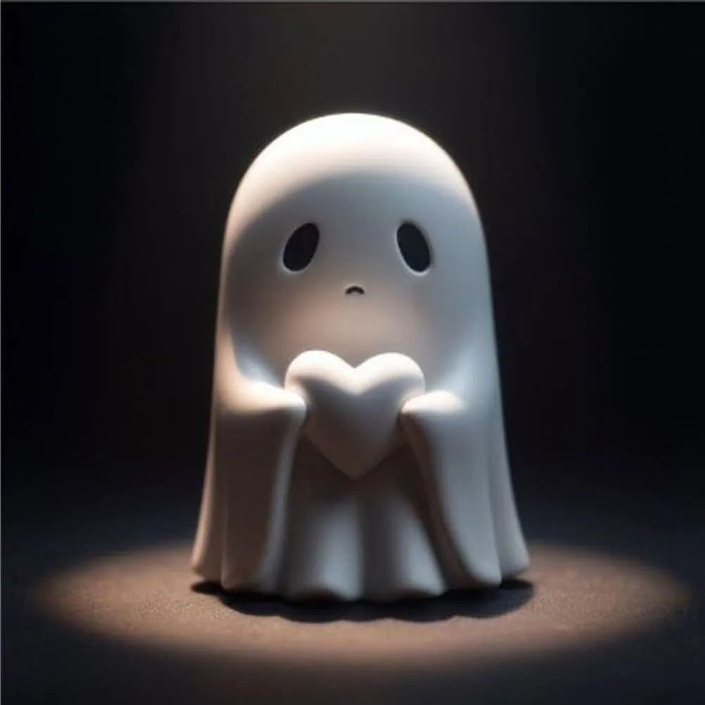 Halloween Middle Finger Ghost Ornament