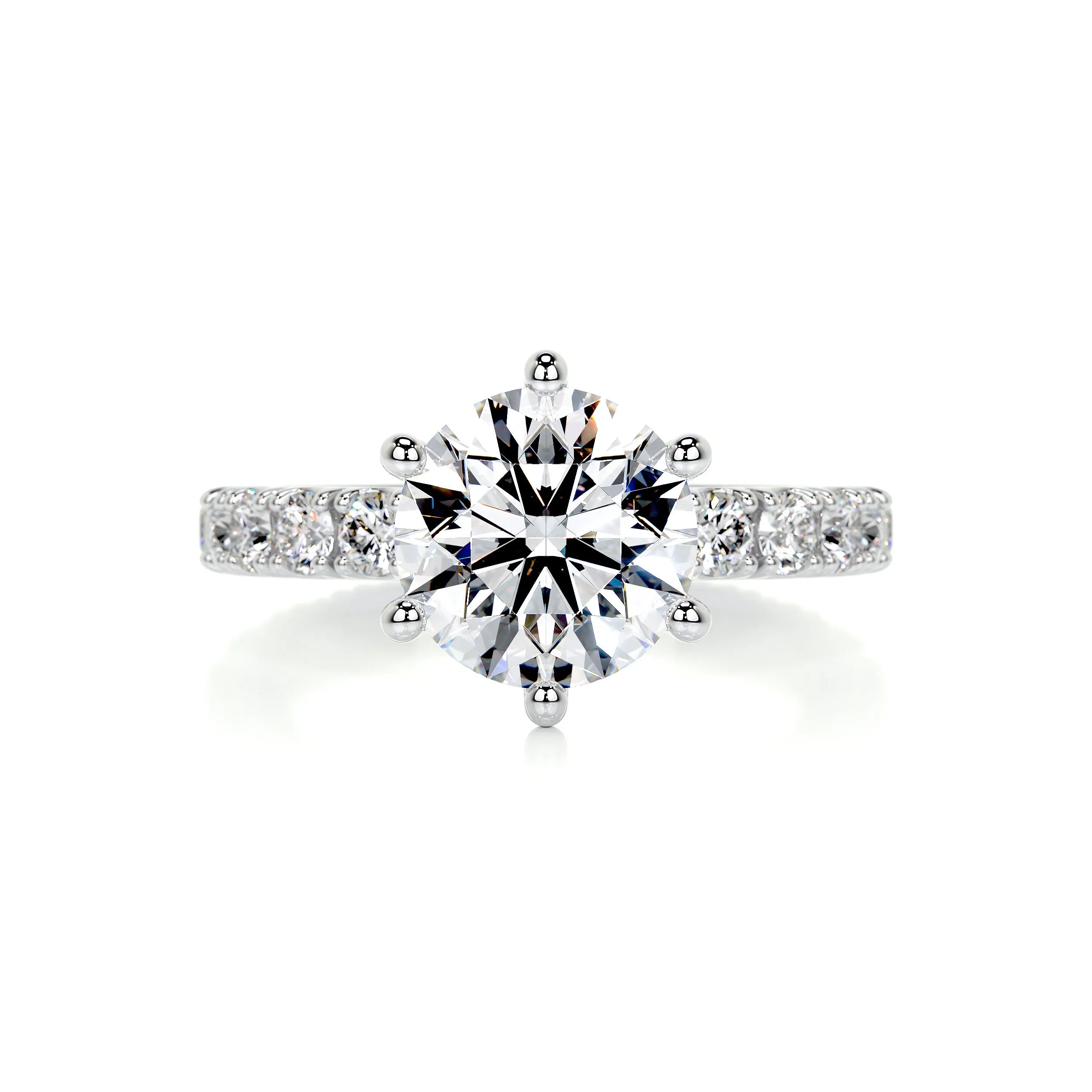 Jane Diamond Engagement Ring -Platinum