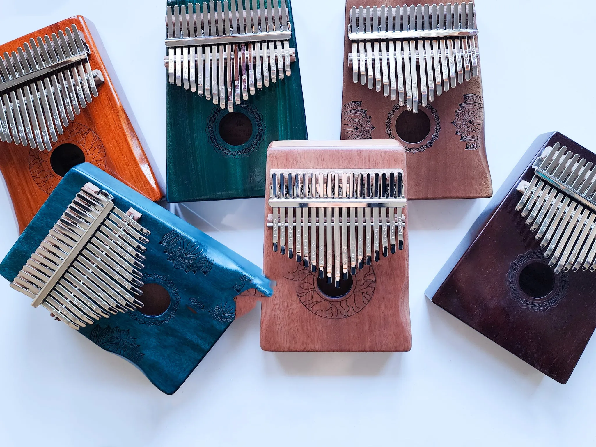 Kalimba 17 Key Wood Finger Piano