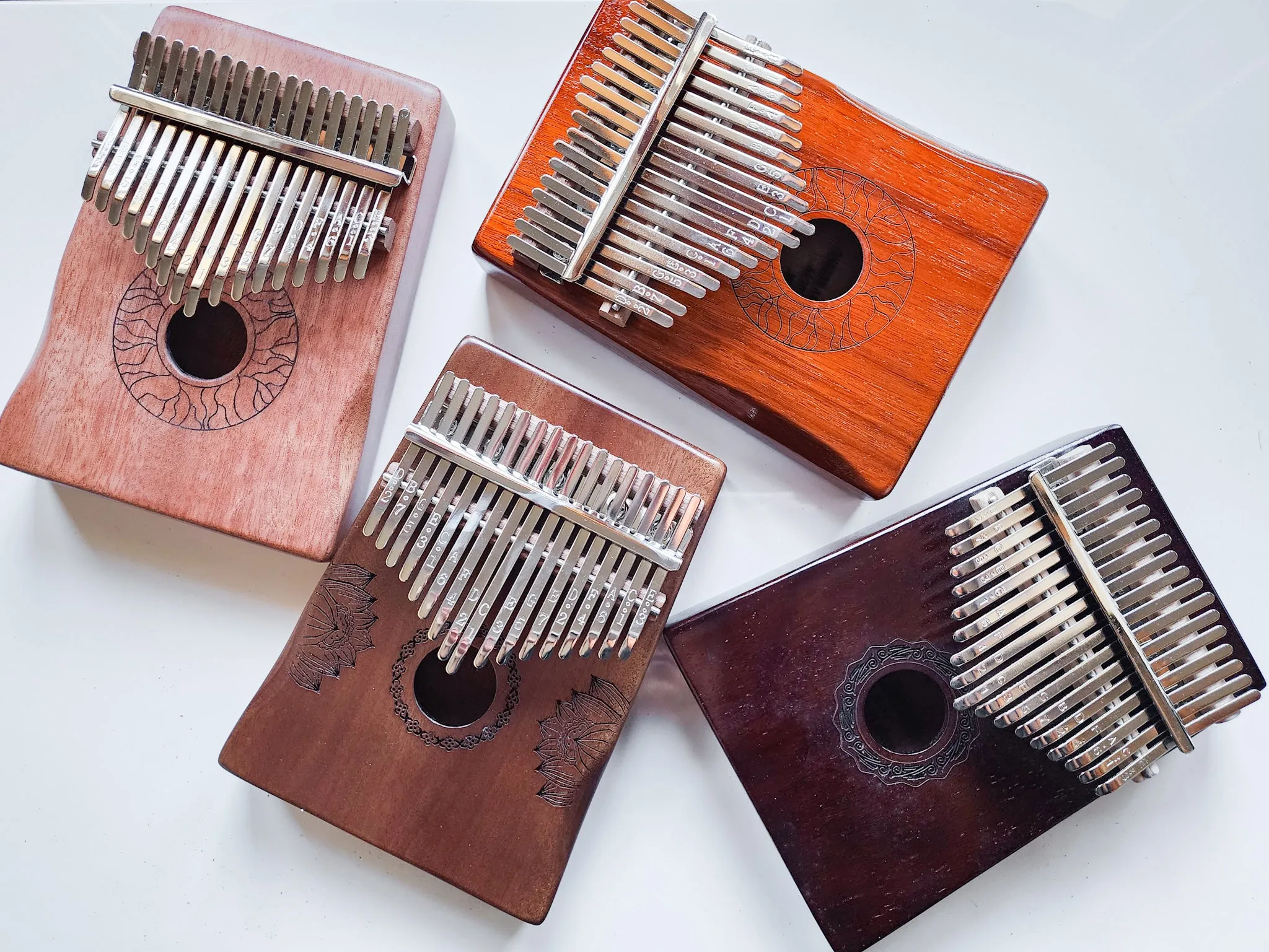 Kalimba 17 Key Wood Finger Piano