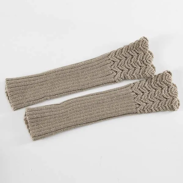 Knitted Half Finger Sweater Arm Sleeves 61314023C