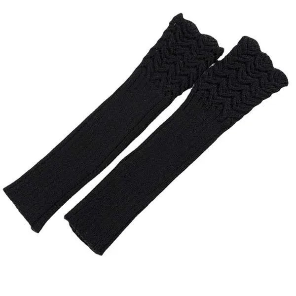 Knitted Half Finger Sweater Arm Sleeves 61314023C