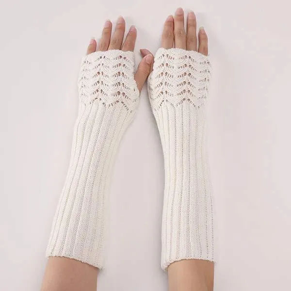 Knitted Half Finger Sweater Arm Sleeves 61314023C