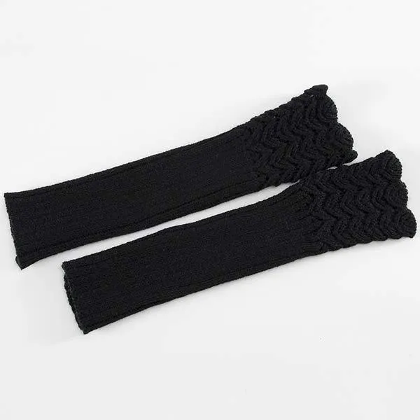 Knitted Half Finger Sweater Arm Sleeves 61314023C