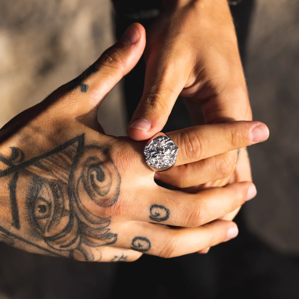 Lion Signet Ring - Gold