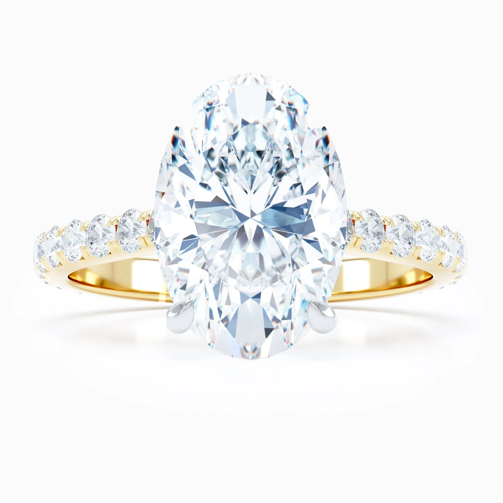 Mingi - Oval Engagement Ring