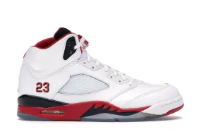 Nike Air Jordan Retro 5 "Fire Red Black Tongue"