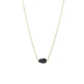 Noir Scarab Necklace