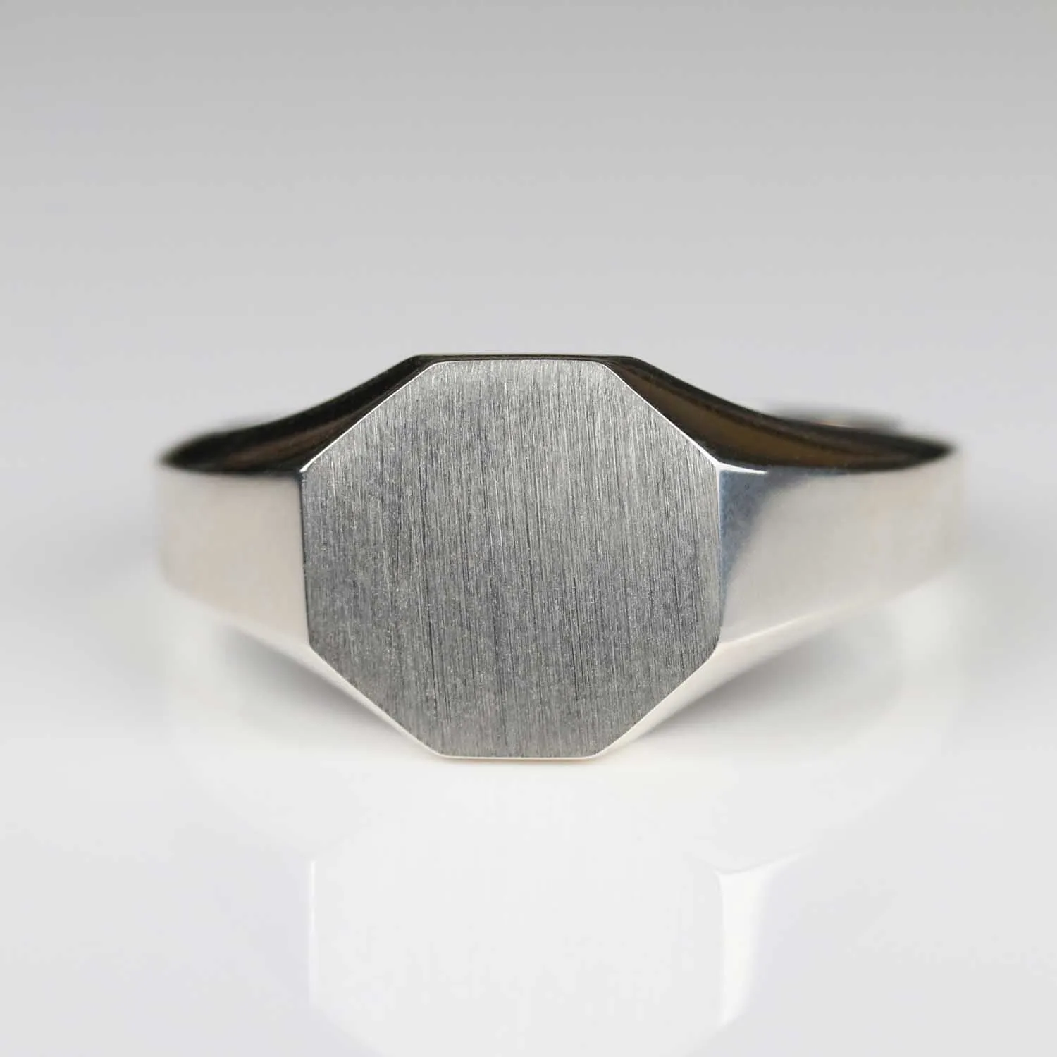 Octagon Signet Ring