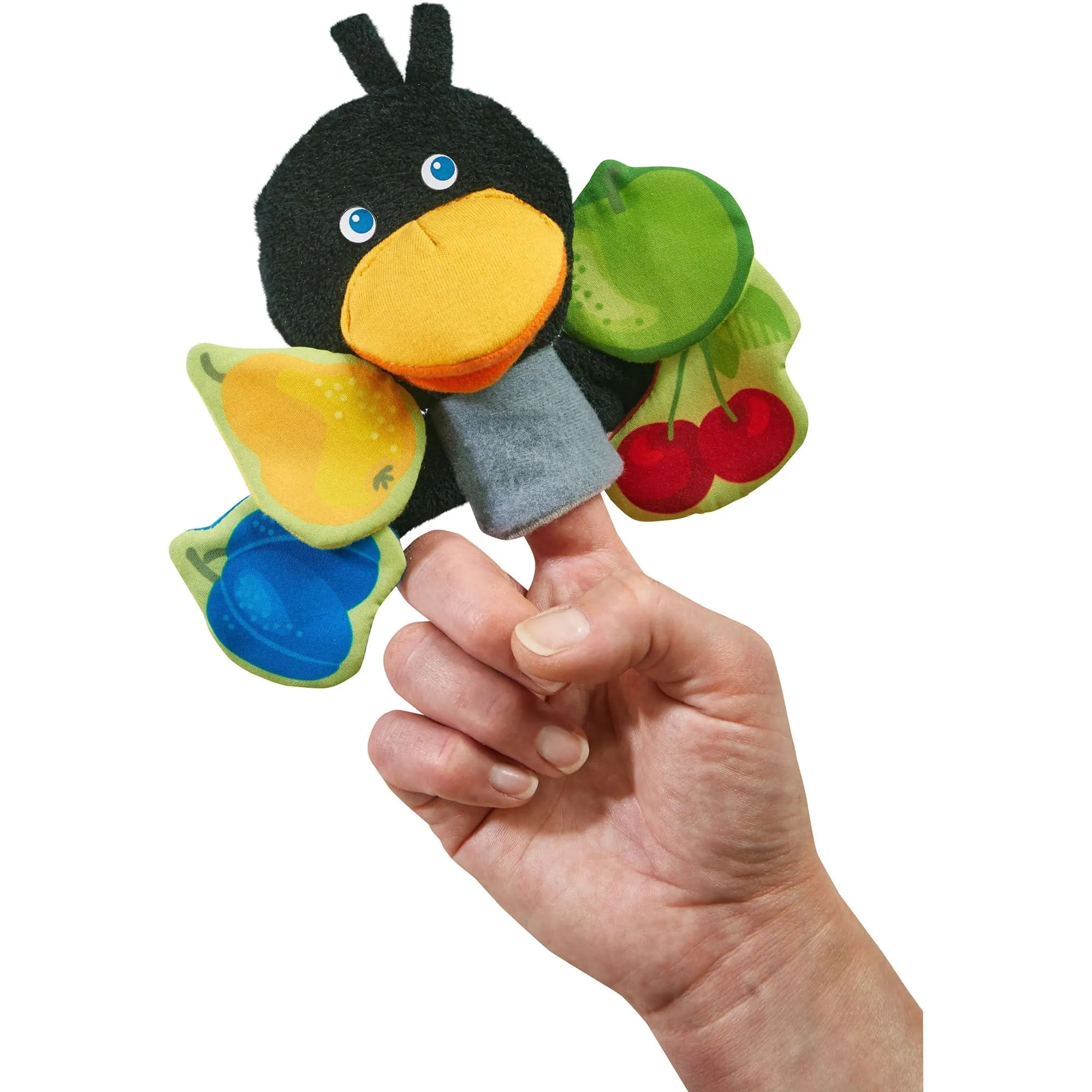 Orchard Soft Book with Raven Finger Puppet