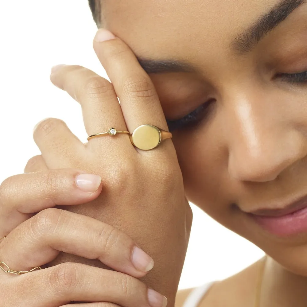 Oval Signet Ring