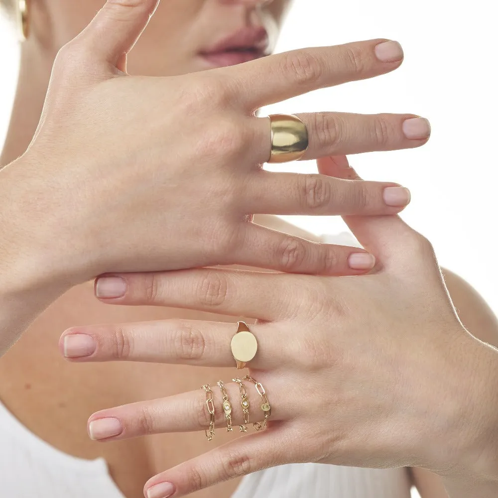 Oval Signet Ring