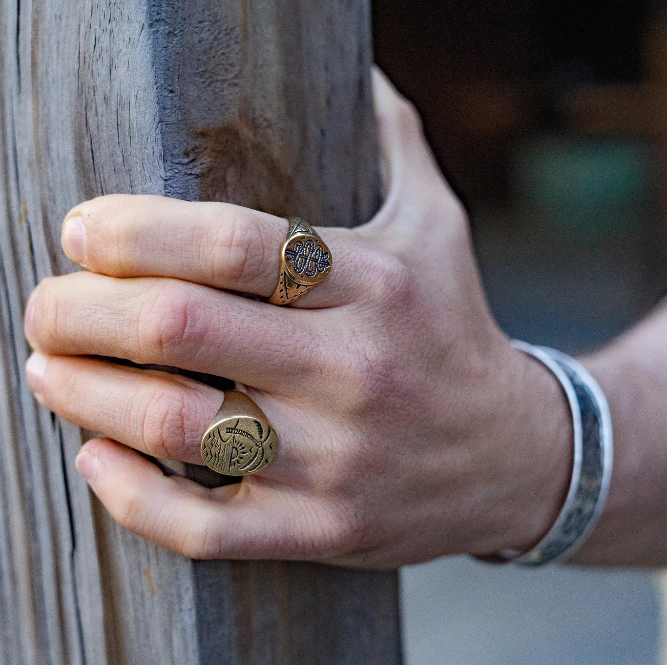 Paradise Signet Ring