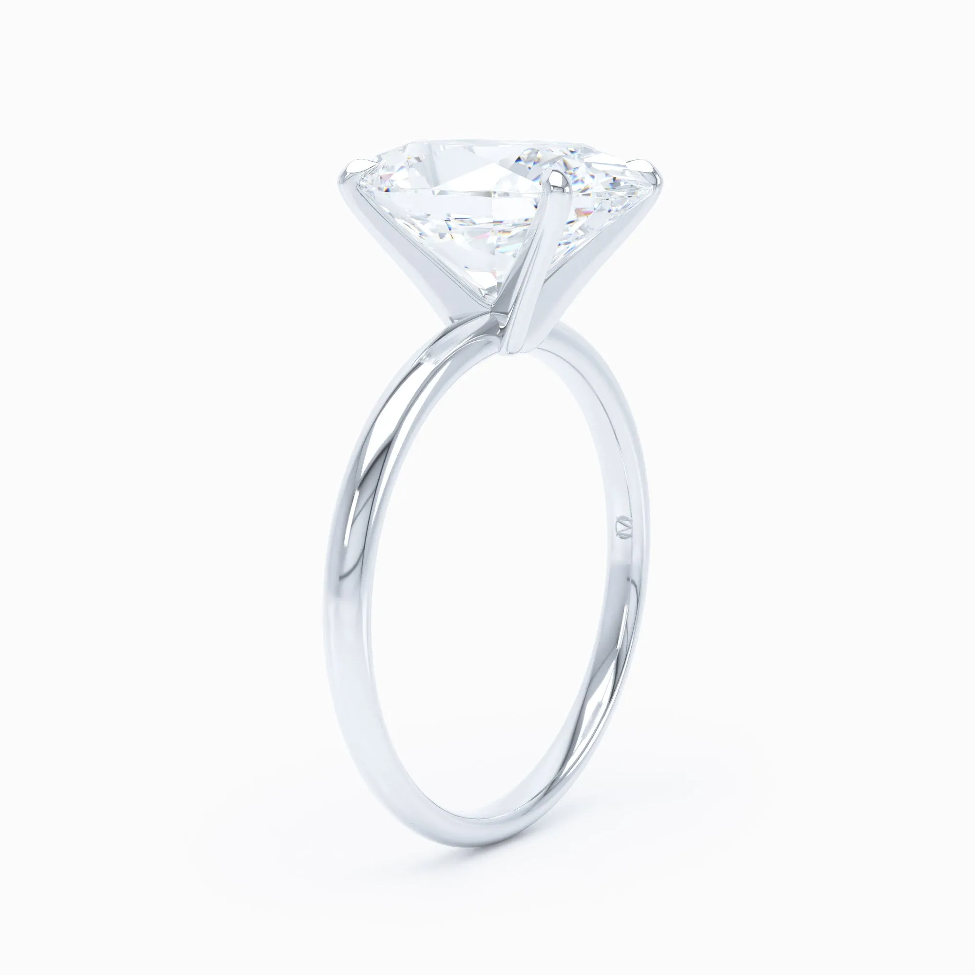 Perfect Solitaire - Oval Engagement Ring